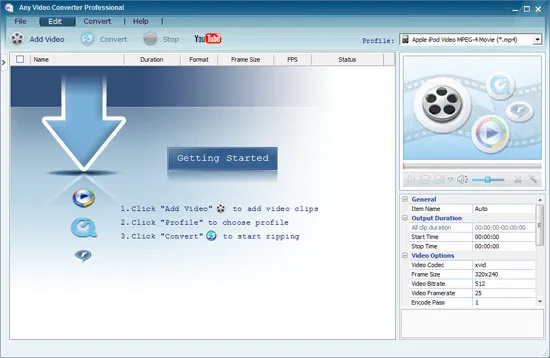Any Video Converter Pro Crack 7.3.2 With Product Key Download
