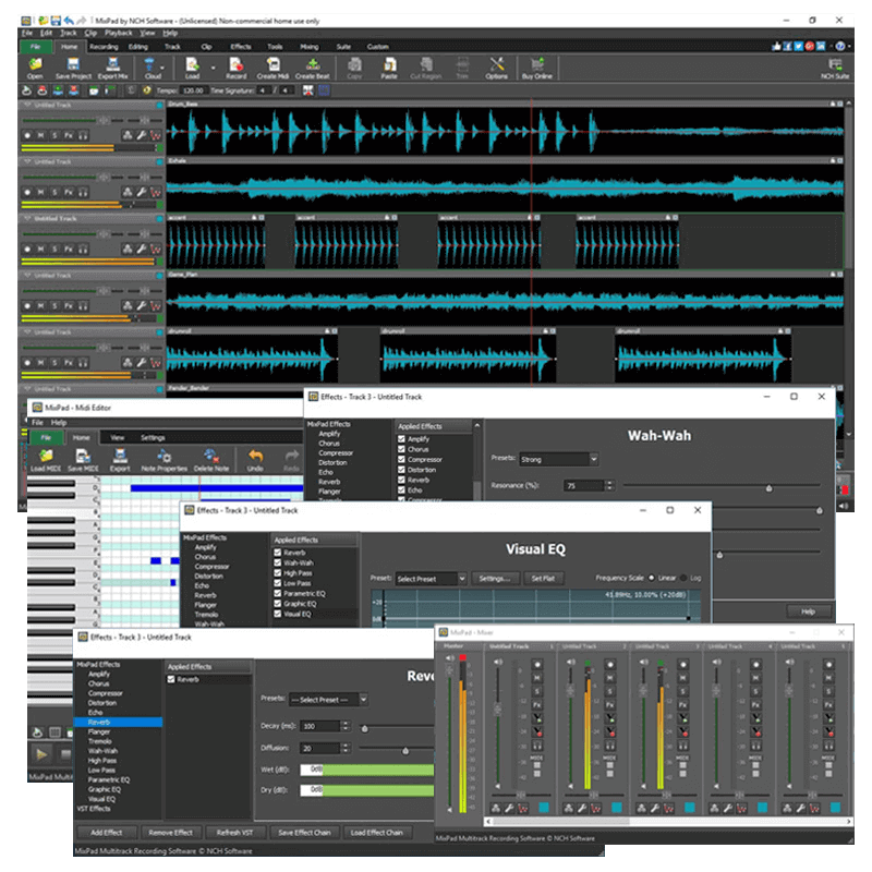 MUSIC STUDIOMixPad 9.80 With License Code Free Download