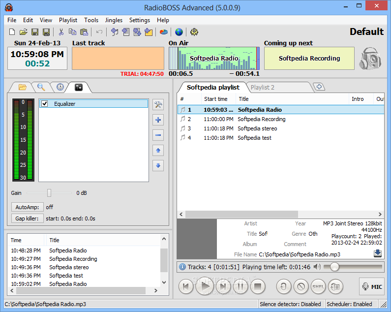 RadioBOSS Crack 6.2.3.1 With License Key Free Download 2023